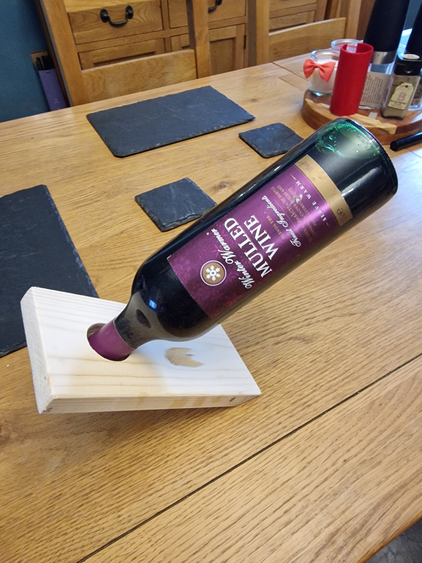 Anti Gravity Wine Bottle Holder