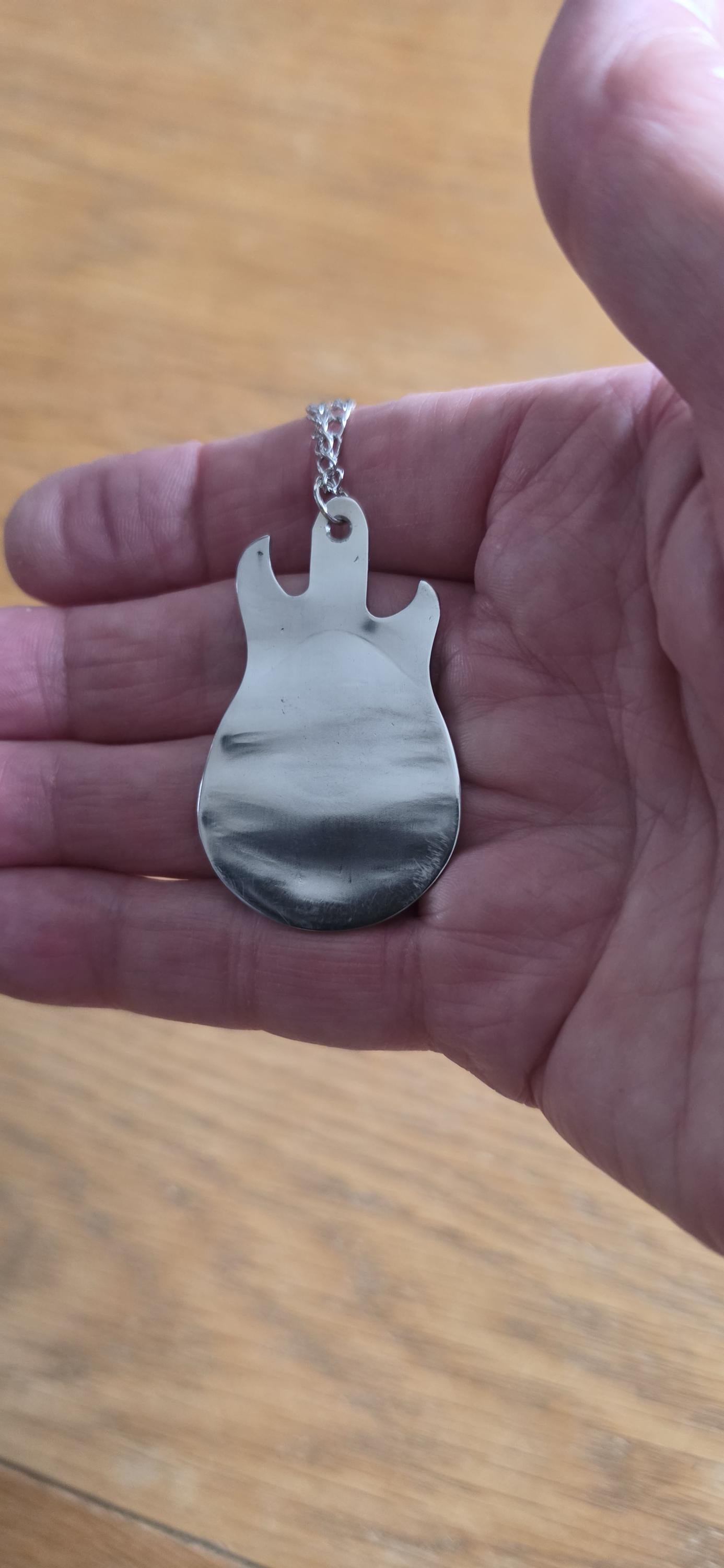 Rock 'n' Roll Upcycled Guitar Jewelry Set