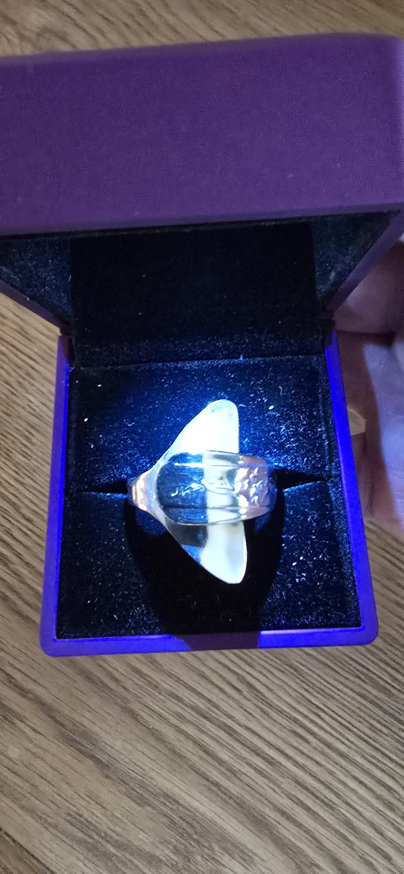 Handmade Fishtail Silver Plated Spoon Ring