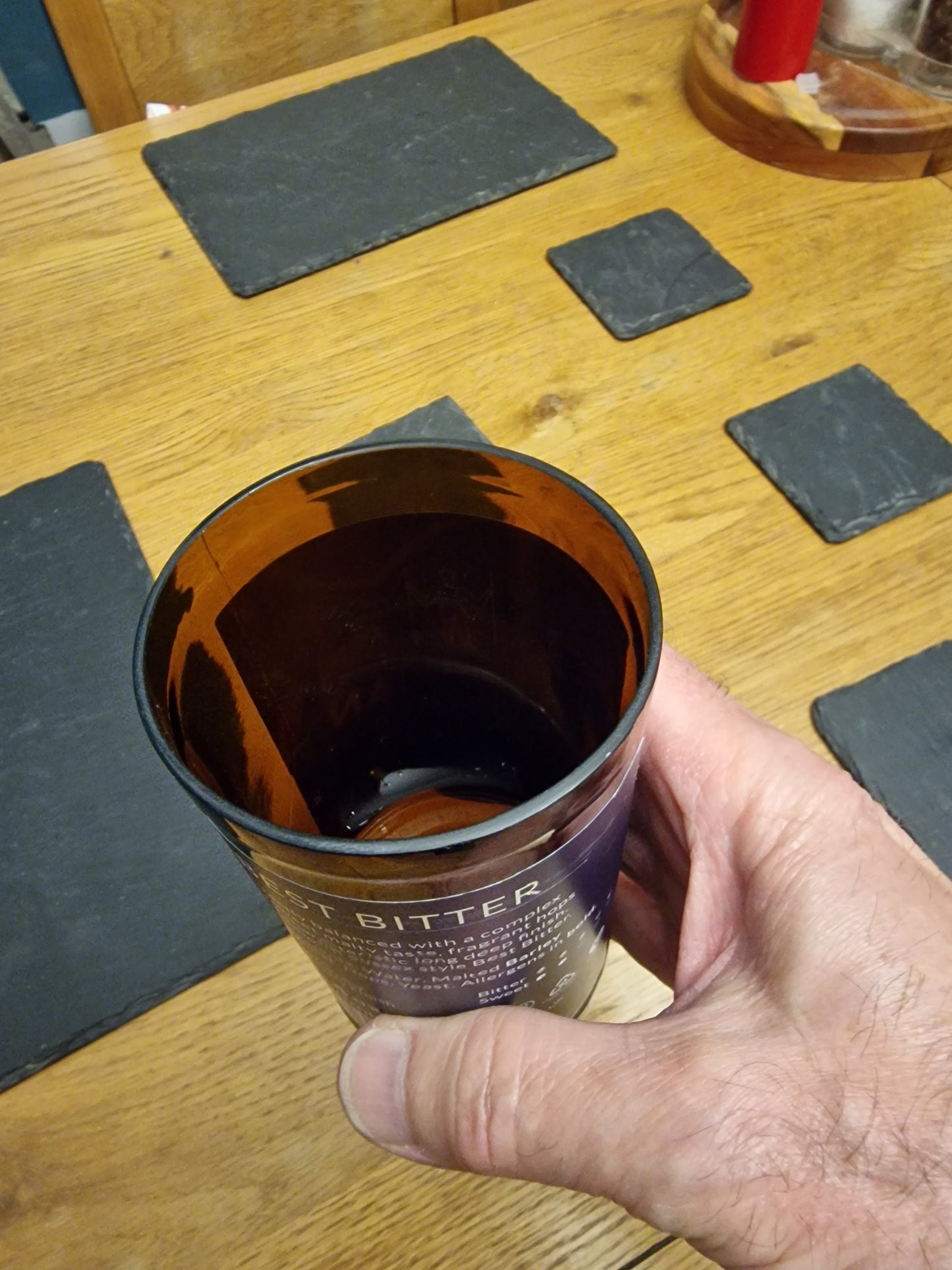 Long Man Best Bitter bottle glass